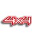 4x4 15 x 5 cm Sticker 1