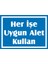Her İşe Uygun Alet Kullan Galvaniz Uyarı Levhası 17,5 x 25 cm 1