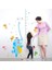 Kt Decoration Boy Ölçer Sevimli Fil Bebek ve Çocuk Odası Pvc Duvar Sticker 2