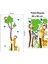 Kt Decoration Çocuk Odası Dekoru Boy ve Gelişim Ölçer Büyük Boy Zürafa Pvc Duvar Sticker 4