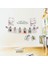 Kt Decoration Kedili Fotoğraf Resim Çerçeveli Bebek ve Çocuk Odası Pvc Duvar Sticker 2