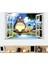 Kt Decoration Miyazaki Komşum Totoro Bebek ve Çocuk Odası Anime Pvc Duvar Sticker 1