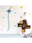 Kt Decoration Pilot Zürafa Boy Ölçen Çocuk Odası Dekorasyonu Duvar Dekoru Sticker 5