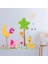 Kt Decoration Ağaç Sevimli Hayvanlar Ay Çocuk ve Bebek Odası Pvc Duvar Sticker 2
