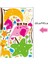 Kt Decoration Ağaç Sevimli Hayvanlar Ay Çocuk ve Bebek Odası Pvc Duvar Sticker 5