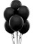 Balon Siyah Renk 100 Adet 1
