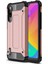 Xiaomi Mi A3 Kapak Çift Katmanlı Zırh Tank Kılıf - Rose Gold 1