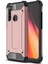 Xiaomi Redmi Note 8 Kapak Çift Katmanlı Zırh Tank Kılıf - Rose Gold 1