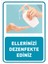 Ellerinizi Dezenfekte Ediniz Görselli Afiş Sticker Folyo Yapıştırma 25 x 35 cm Syl31 1