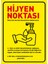 Hijyen Noktası Sarı Zeminli Afiş Sticker Yapıştırma 25 x 35 cm Syl32 1