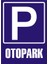 İzmir Serifgari (Park) Otopark Galvaniz Uyarı Levhası 17,5 x 25 cm 1