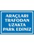 İzmir Serifgari Araçları Trafodan Uzakta Park Ediniz 2.6 mm PVC Uyarı Levhası 17,5 x 25 cm 1