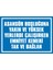 İzmir Serifgari Asansör Boşluğuna Yakın Ve Yüksek Yerlerde Çalışırken Emniyet Kemeri Tak Ve Bağlan Galvaniz Uyarı Levhası 17,5 x 25 cm 1