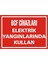 İzmir Serifgari Bcf Cihazları Elektrik Yagınlarında Kullan Galvaniz Uyarı Levhası 17,5 x 25 cm 1