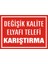 İzmir Serifgari Değişik Kalite Elyafı Telefi Karıştırma 2.6 mm PVC Uyarı Levhası 17,5 x 25 cm 1