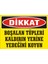 İzmir Serifgari Dikkat Boşalan Tüpleri Kaldırın Yerine Yedeğini Koyun 2.6 mm PVC Uyarı Levhası 17,5 x 25 cm 1