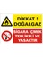 İzmir Serifgari Dikkat Doğal Gaz / Sigara İçmek Tehlikeli Ve Yasaktır 2.6 mm PVC Uyarı Levhası 17,5 x 25 cm 1