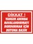 İzmir Serifgari Dikkat Yangın Anında Havalandırmayı Durdurmak İçin Butona Basın (Kendinden Yapışkanlı Etiket) 17,5 x 25 cm 1