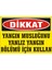 İzmir Serifgari Dikkat Yangın Musluğunu Yalnız Yangın Bölümü İçin Kullan 2.6 mm PVC Uyarı Levhası 17,5 x 25 cm 1