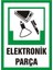 İzmir Serifgari Elektronik Parça 2.6 mm PVC Uyarı Levhası 17,5 x 25 cm 1