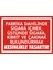İzmir Serifgari Fabrika Dahilinde Sigara İçmek Üstünde Sigara, Kibrit, Çakmak Bulundurmak Kesinlikle Yasaktır (Kendinden Yapışkanlı Etiket) 17,5 x 25 cm 1