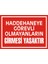 İzmir Serifgari Haddehaneye Görevli Olmayanların Girmesi Yasaktır 2.6 mm PVC Uyarı Levhası 17,5 x 25 cm 1