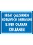 İzmir Serifgari Irgat Çalışırken Koruyucu Paravanı Siper Olarak Kullanın 2.6 mm PVC Uyarı Levhası 17,5 x 25 cm 1