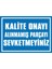 İzmir Serifgari Kalite Onayı Alınmamış Parçayı Sevketmeyiniz Galvaniz Uyarı Levhası 17,5 x 25 cm 1