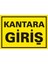 İzmir Serifgari Kantara Giriş (Kendinden Yapışkanlı Etiket) 17,5 x 25 cm 1