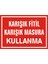İzmir Serifgari Karışık Fitil Karışık Masura Kullanma 2.6 mm PVC Uyarı Levhası 17,5 x 25 cm 1