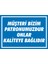 İzmir Serifgari Müşteri Bizim Patronumuzdur Onlar Kaliteye Bağlıdır Galvaniz Uyarı Levhası 17,5 x 25 cm 1