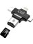 HC05 4 In 1 iOs Android Type-C Lightning USB-A MicroSD TF Kart Okuyucu 1