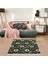 Kilim Desenli Etnik Dijital Baskı Yıkanabilir Kaymaz Taban Eskitme Salon Halı ve Yolluk 1