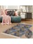 Kilim Desenli Etnik Dijital Baskı Yıkanabilir Kaymaz Taban Modern Salon Halı ve Yolluk 1