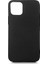 Apple iPhone 12 Mini Kılıf Premier Mat Silikon Esnek Koruma + Nano Glass Siyah 1