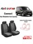 Connect Van Oto Koltuk Kılıfı Ön İki Koltuk İçin Siyah Gri 2