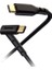 187214 1.5m USB-C - USB-C Stand Şarj/Data Kablo – Siyah 2