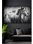50X70 Yılkı Atları Kanvas Duvar Tablo 1