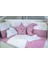 Bebek Uyku Seti Nevresim Takımı 80x140 Cloudy Pembe 2
