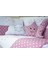 Bebek Uyku Seti Nevresim Takımı 80x140 Cloudy Pembe 1
