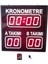 Halı Saha Skorbord (Scoreboard) Sistemi Kasa Ölçüsü: 60X60 cm 1