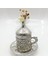 Damat Kahve Fincanı TEPSISI GÜMÜŞ 54168 2