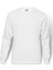 Baskısız Baskı Baskılı Beyaz Erkek Örme Sweatshirt Uzun kol 1