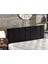 Piano Lite Çift Kişilik Yatak Başlığı - 140 cm Siyah Kumaş Başlık 2
