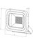 30W LED Eco Projektör 6500K Beyaz BR-BL-P2-0007 2
