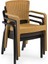 Rattan Plastik Bahçe Masa Sandalye Takımı 4