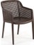 Wenge Bahçe Masa Sandalye 5