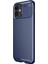 Apple iPhone 12 Deep Dizayn Auto Focus Tasarımlı Silikon Kılıf Lacivert 1
