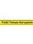 Fiziki Teması Koruyalım Sosyal Mesafe Uyarı Etiketi 55 x 9 cm 1