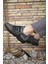 Gri Erkek Cilt Sneaker 0012SANTO 2